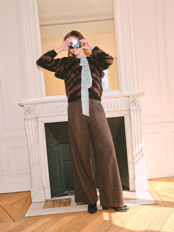 IBlues FW25 Get The Look Trousers Knitwear Iblues