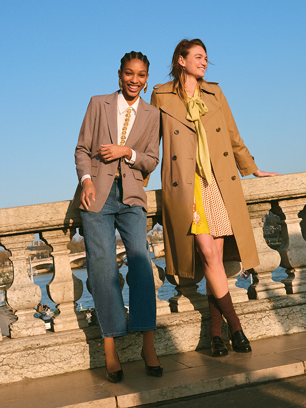 IBlues FW25 Get The Look Coat Denim Blazer Iblues
